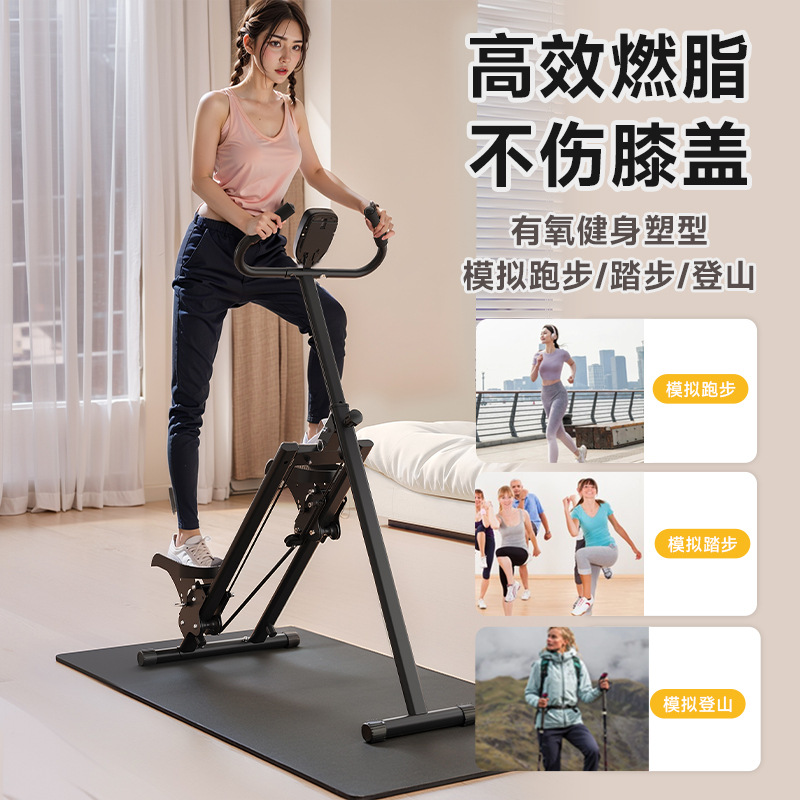 Climbing Machine Stair Climber Fitness Stepper Climbing Machine Stair Machine Home Sports Fitness Equipment 2024 New Model for Women