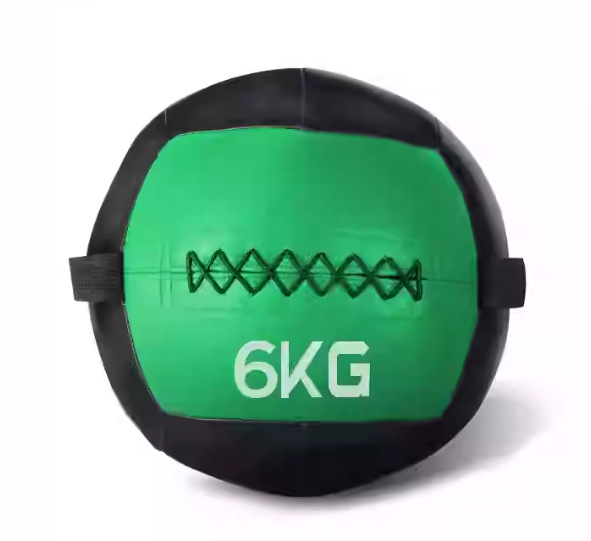 Bola medicinal Fitness Bola con soporte de peso Squash Yoga sólido suave Bola de gravedad Ejercicio de fuerza central Color de entrenamiento