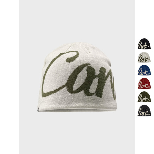 American Street Alphabet Embroidered Double-Sided Knitted Hat for Men and Women Hip-Hop Skateboard Earflap Head Hat Autumn and Winter Cold Hat Trendy