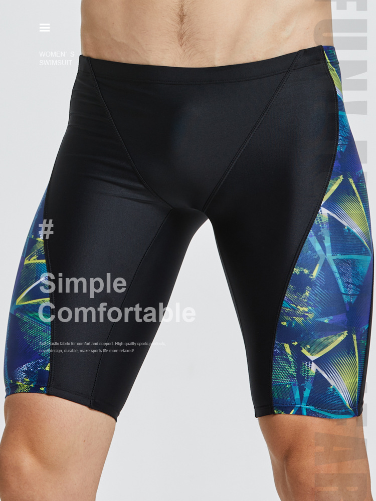 Professional trousers, fashionable shark for swimming, tight