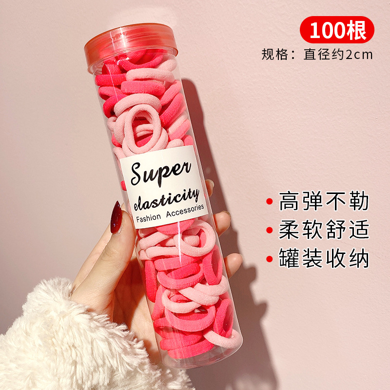 Banda de goma para niños banda de pelo de bebé no duele el cabello Cuerda de pelo de niñas coreanas banda de goma de aspecto alto accesorios para el cabello de bebé