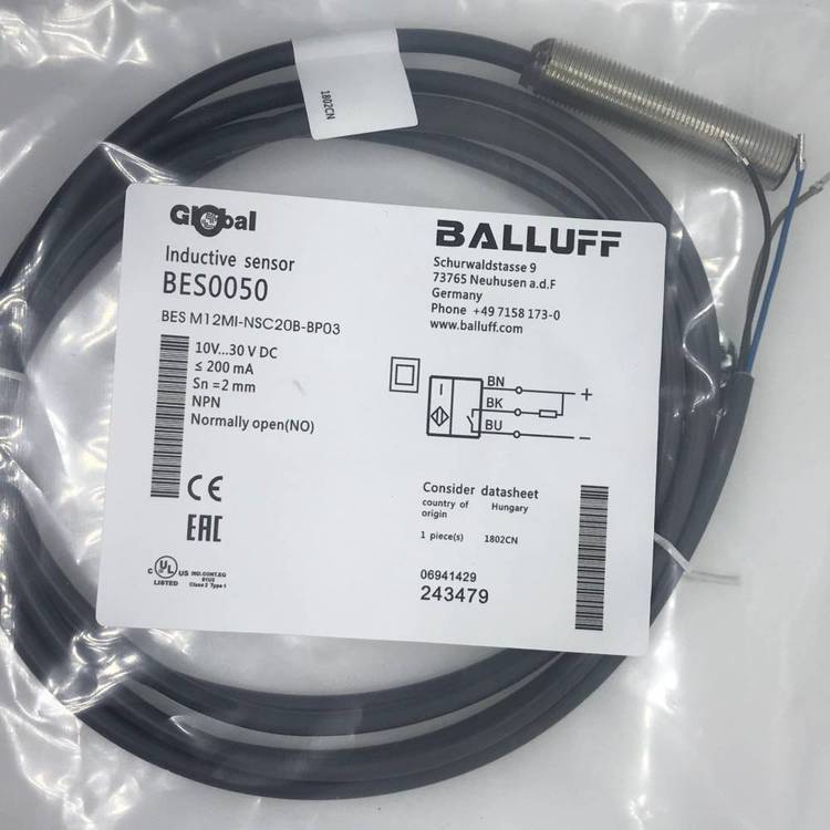 巴鲁夫接近开关 BES03F4 BES516-324-SA63-EO-C-PU-02品
