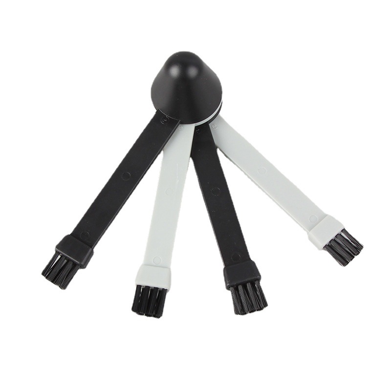 厂家定制咖啡机勺子刷 尼龙丝材质植毛加工 清洗除尘勺子刷批发