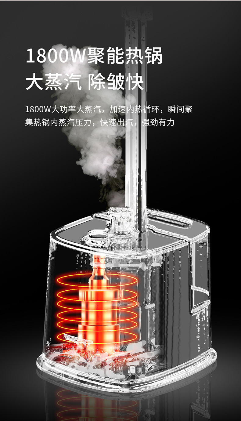新款蒸汽挂烫机立式手持家用大蒸汽烫衣服电烫斗熨烫机批发严选