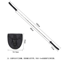 Outdoor woven handle rope pull chain saw 24 inches portable pocket saw 11/33 teeth convenient chain saw blade