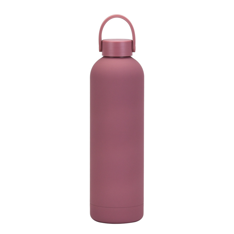 Casual Solid Color Stainless Steel Water Bottles 1 Piece display picture 6