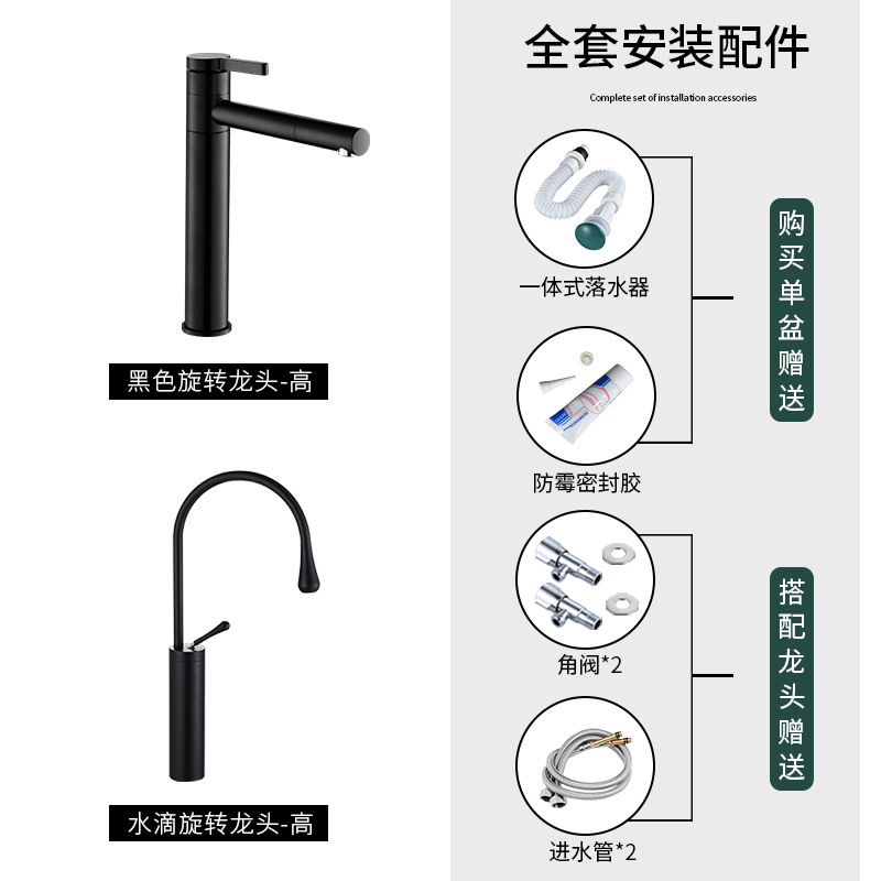 Nórdico verde oscuro Mesa lavabo cuadrado lavabo baño balcón mini lavabo de cerámica lavabo único lavabo