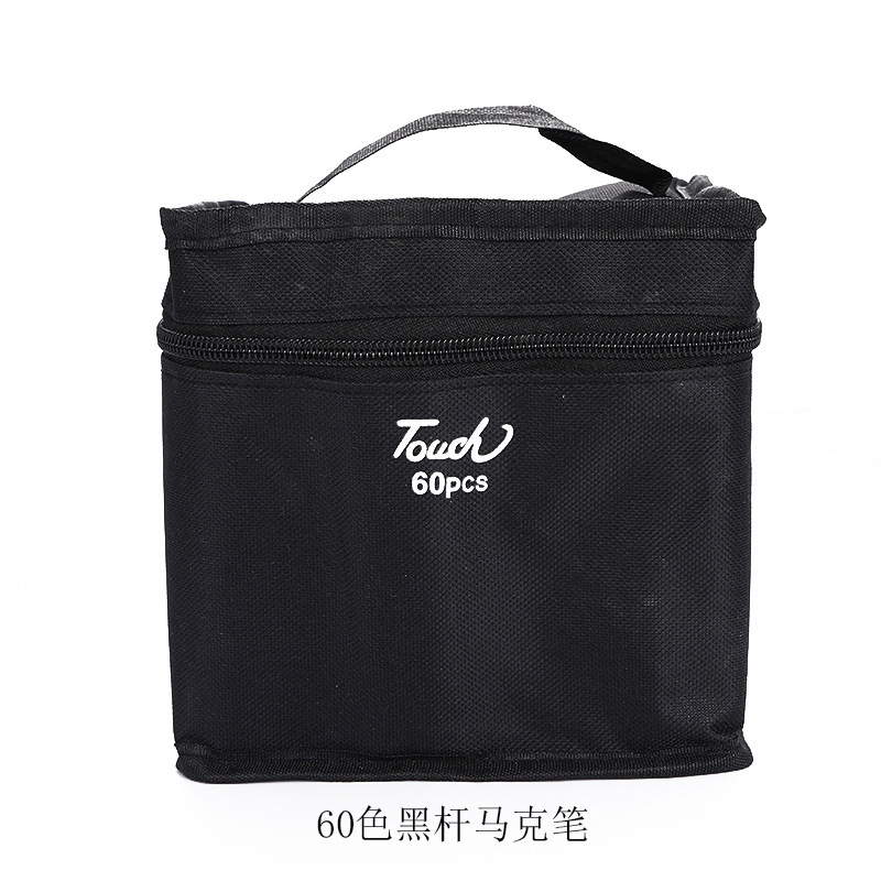 Juego de marcadores de 48 colores touch color niños 80/24 color aceitoso bolígrafo de acuarela de doble punta al por mayor pincel para niños