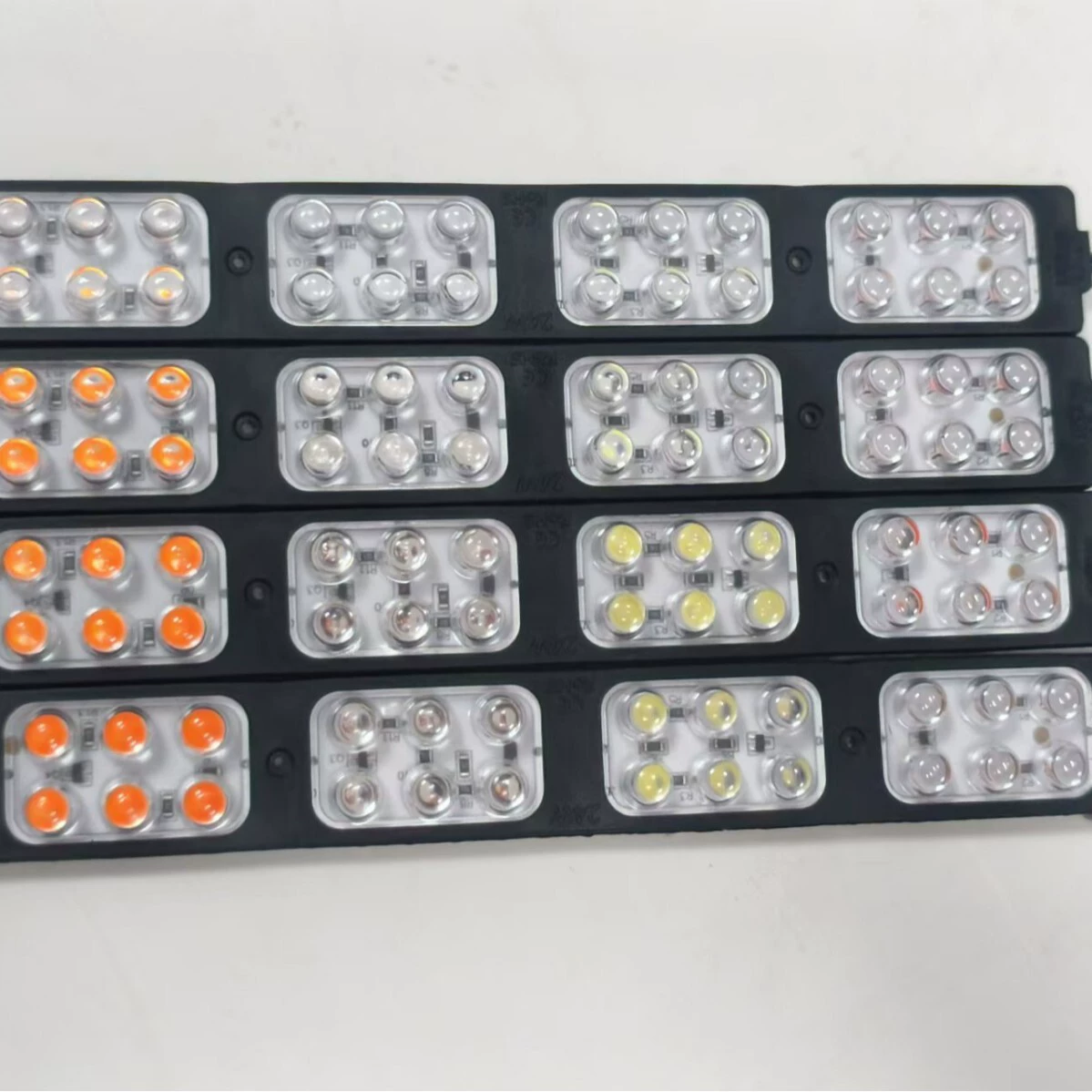 DC12VLED2835 модуль литья под давлением 24 лампы/светильники Douduo красный, белый, синий, желтый, модуль вспышки, прямая продажа с фабрики