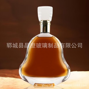 700ml Glass Xo Whiskey Bottle Thickeneded Glass Brandy Vodka Empty Wine Bottle Sealed Liquor Bottle
