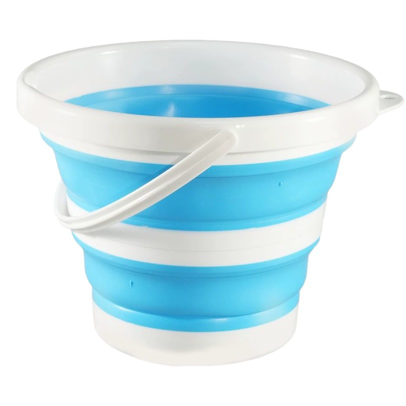 Портативный складной ведро силиконовый пластик автомобильное ведро для детей на открытом воздухе рыболовное ведро для путешествий домашнее многофункциональное ведро