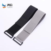 松紧弹力魔术贴绑带防滑滴胶车缝魔术贴户外游戏两人三足绑腿带