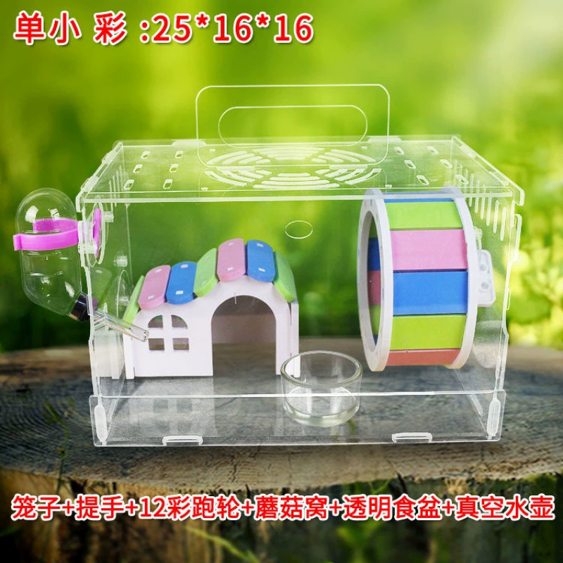 Double-layer acrylic villa