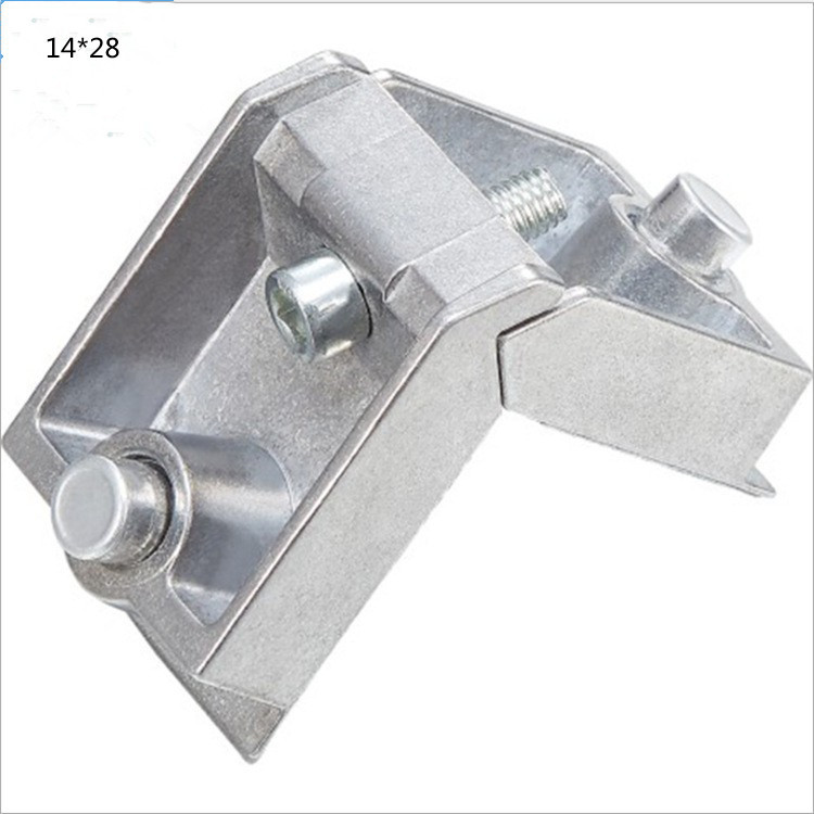 铝型材配件角件30*14mm角码 L角座门窗角连接件压铸角码批发