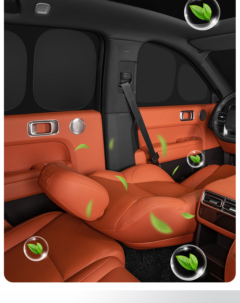 Ideal I6I8/L6L7L8L9 Sunshade, Heat-Insulating Sunshade, Car Window Privacy Curtain, Light-Proof Mat, Summer Car Sun Protection