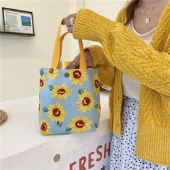 【】06171 Cute and Fresh Small Handbag for Women Mini Shoulder Bag for Casual Lunch Mommy Bag
