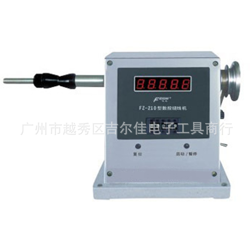 跨境品210型可调转速数显数控电脑全自动铜线分小轴缠绕机绕线机