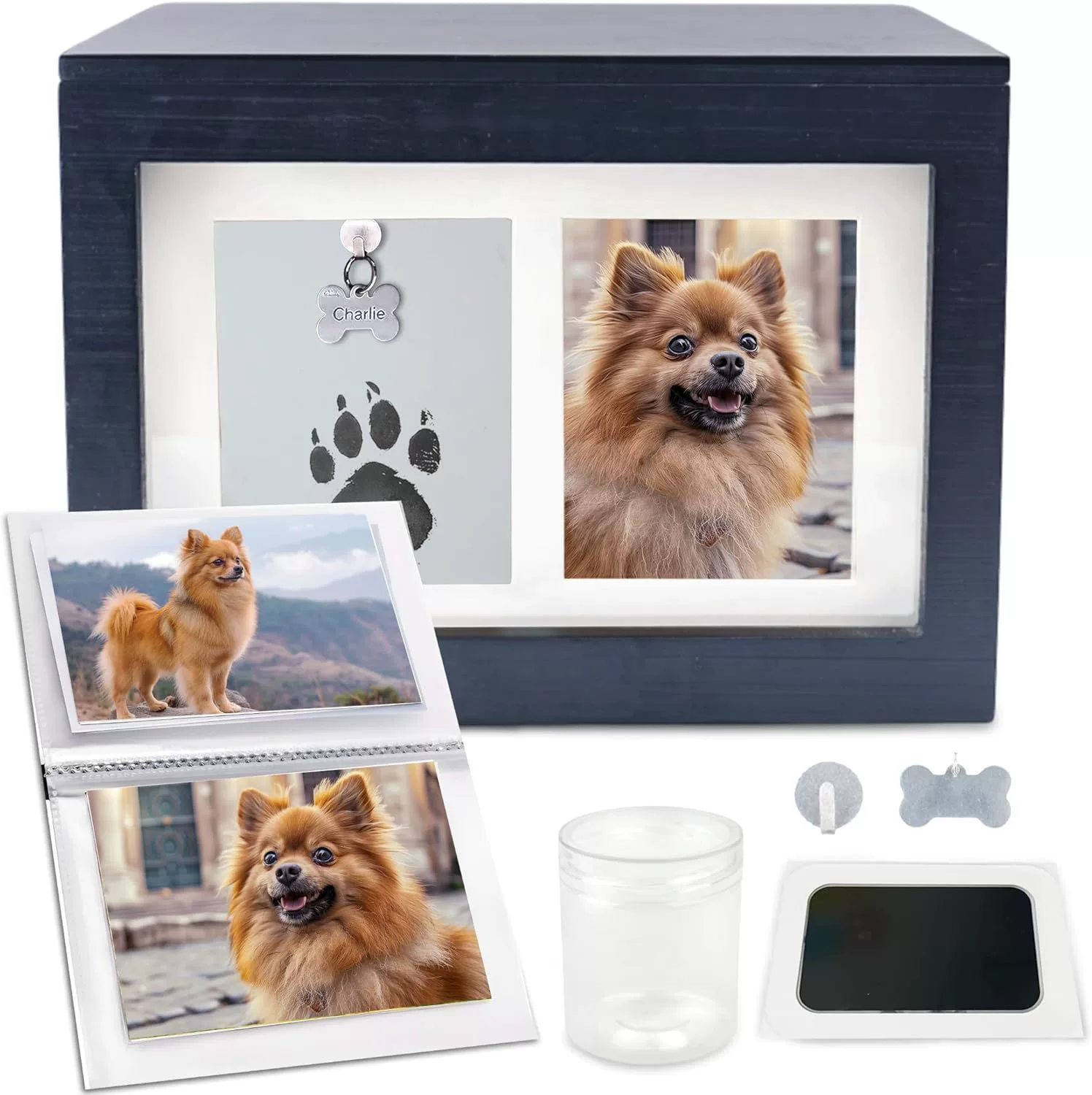 Пепел для домашних животных из массива дерева Пепел отпечаток следа для домашних животных