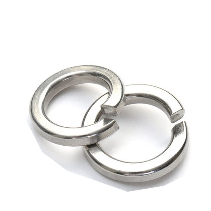 304不锈钢弹垫 弹簧垫圈 GB93开口弹垫M3M4M5M6-M24系列 弹垫垫圈