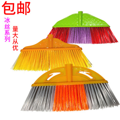 School factory Borneol Plastic Broom Head single household Sanitation outdoors Broom wholesale