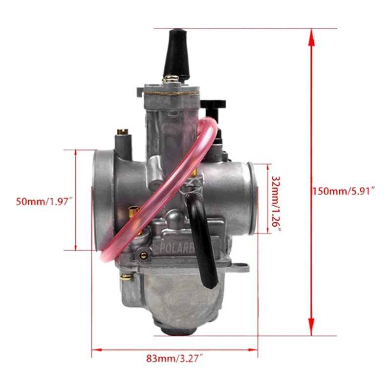 PWK 32 32mm carburador para MotocrossQuad 4 tiempos ATV
