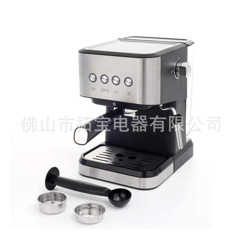 15bar extracción máquina de café espresso italiano hogar máquina de café vapor de espuma de leche Máquina de café semiautomática