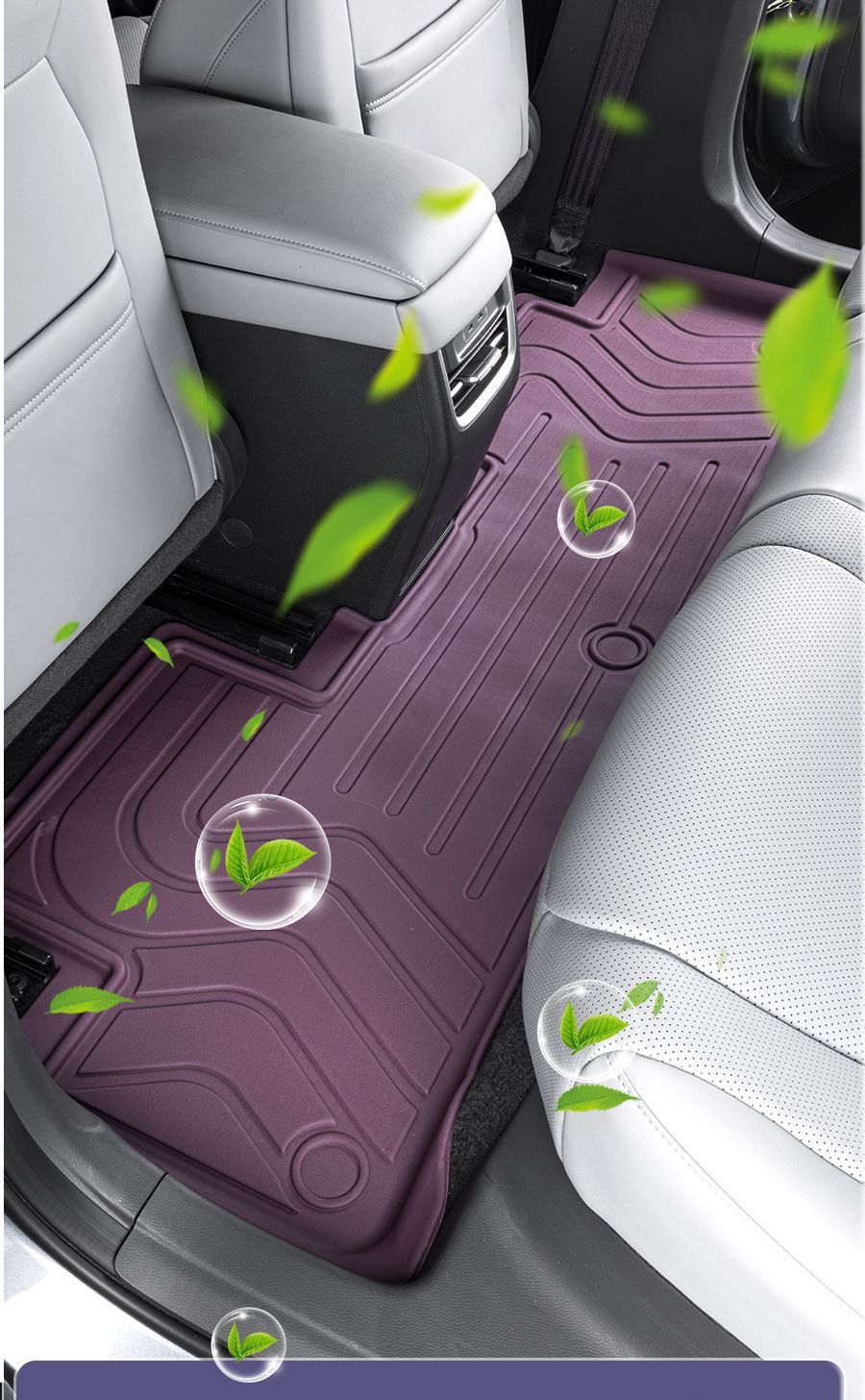 Suitable for Camry Floor Mats, Colorful Tpe Car Floor Mats for 06-24 Models, Specifically for Toyota Hybrid Vehicles, Original Car Wear-Resistant