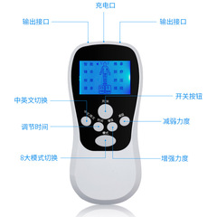 New multi-functional fitness massager, multi-person cervical massage, digital meridian pulse electronic massager