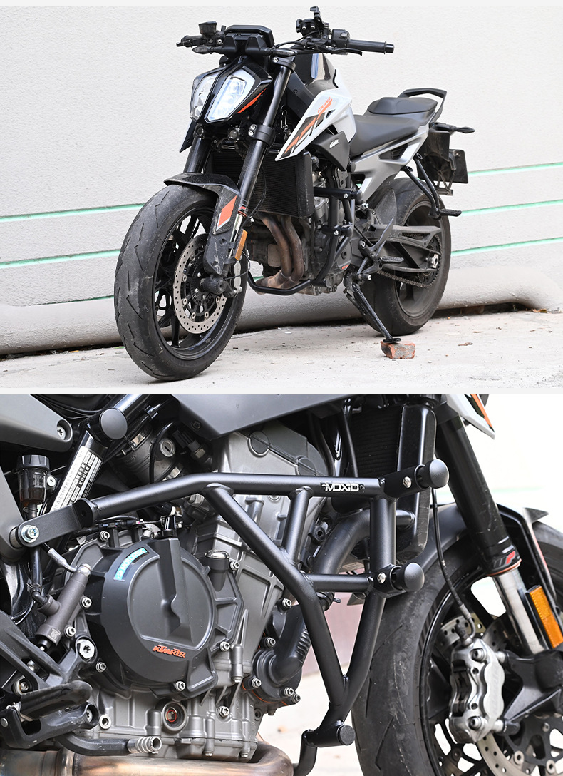 Suitable for Ktm790Duke Bumper Anti-Collision and Anti-Fall Bumper Motorcycle Front Bumper Competitive Bumper Modification Accessories