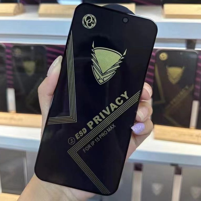 Suitable for Samsung A60/M40 Anti-Peep Tempered Film Samsung M20 Anti-Peep Mobile Phone Film Anti-Static High Aluminum Anti-Peep Film