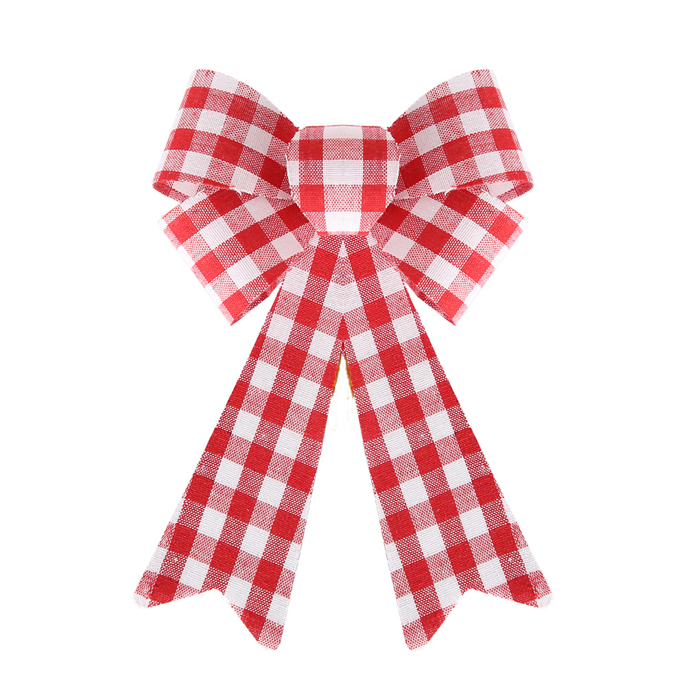 Weihnachtsbogen Trompete PVC Hahnentritt Weihnachtsbaum Dekoration Erkerfenster Mall Urlaub Atmosphäre Layout_voghion.com