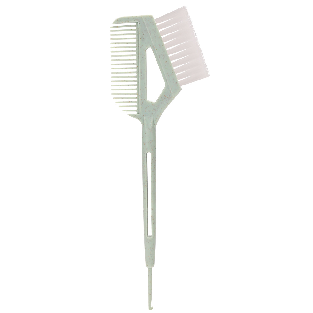 Set de herramientas de teñido de cabello de paja de trigo, cuenco de teñido de cabello doméstico, cepillo de teñido de cabello blando, agitador de cabello, peine de aceite, artefacto de teñido de cabello
