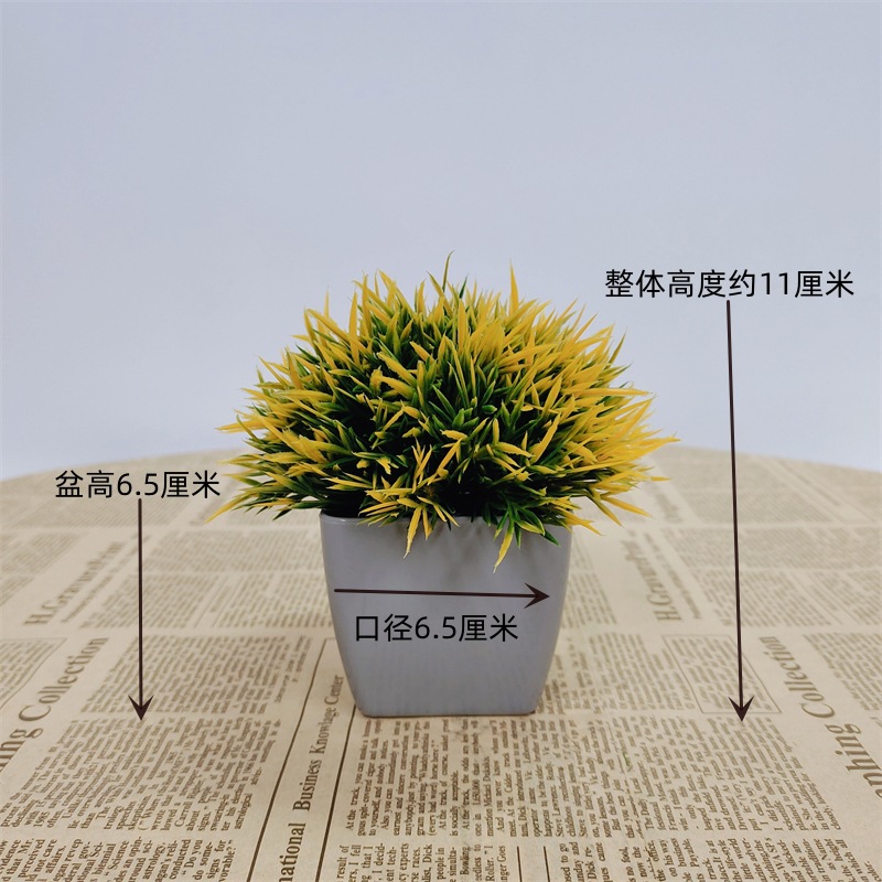 Pequeña imitación de flores falsas decoraciones de sala de estar decoración de mesa de té flores de plástico mano flores falsas plantas decoraciones