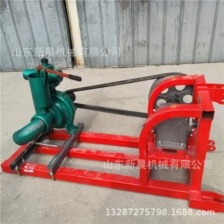 拖挂式混流泵 高压柴油浇地喷灌泵高扬程喷灌泵