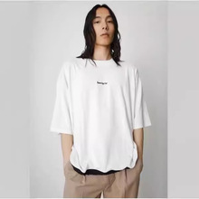 AZUL BY MOUSSY外贸原单 弹力精梳棉男T恤时尚新款男装