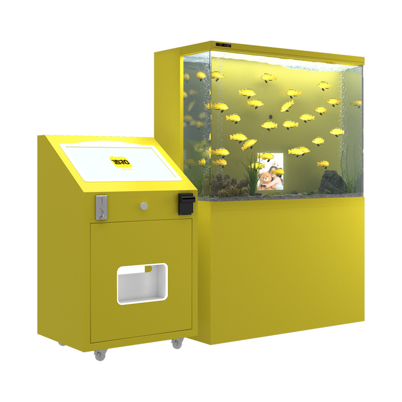 Nuevo pez dorado transfronterizo foto ascensor avión metro foto escena de prensa foto