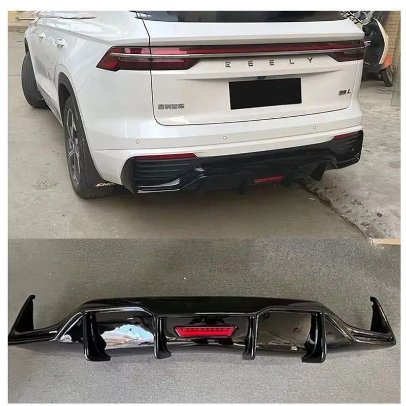 21-25 Geely Xingyue L 改造リアリップパイロットライトリアバンパーリアスポイラーに適しており、分解せずに取り付けられます。|undefined