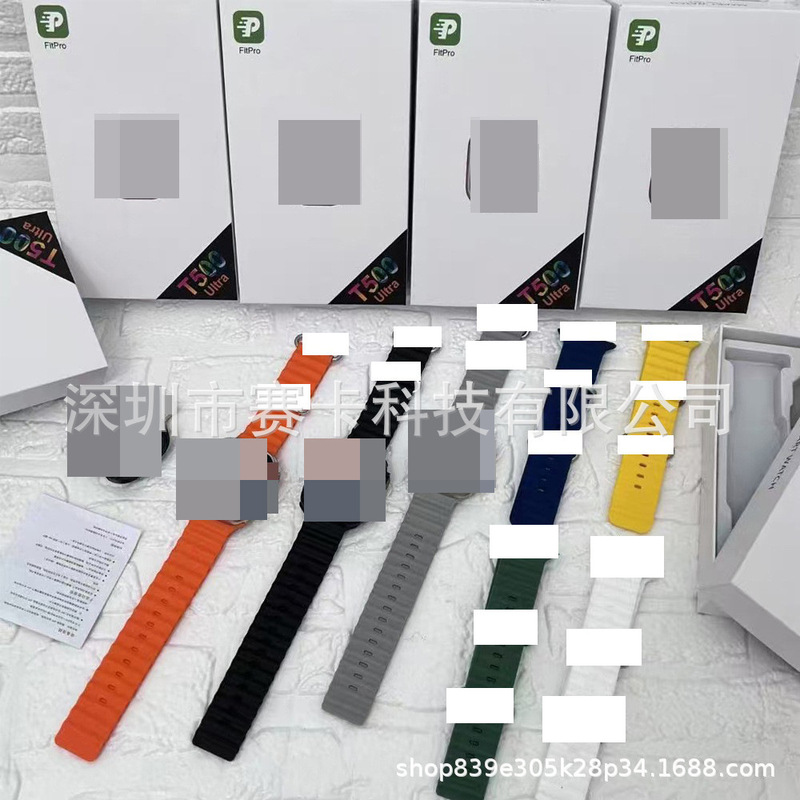 T500 Ultra Smart Watch Huaqiangbei S8 Bluetooth Call 1.44 Screen T500Ultra Smart Watch