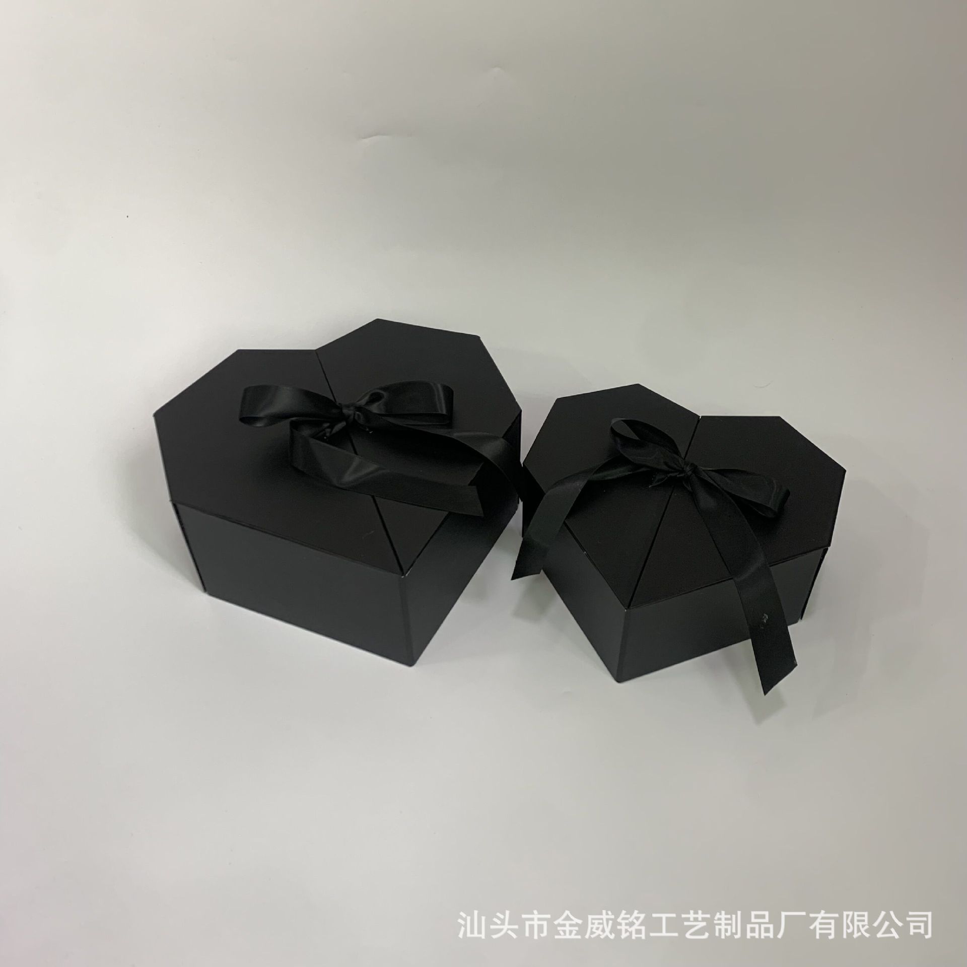 现货 钻石 心形翻盖二件套 鲜花礼盒 伴手礼盒 插花盒送生日