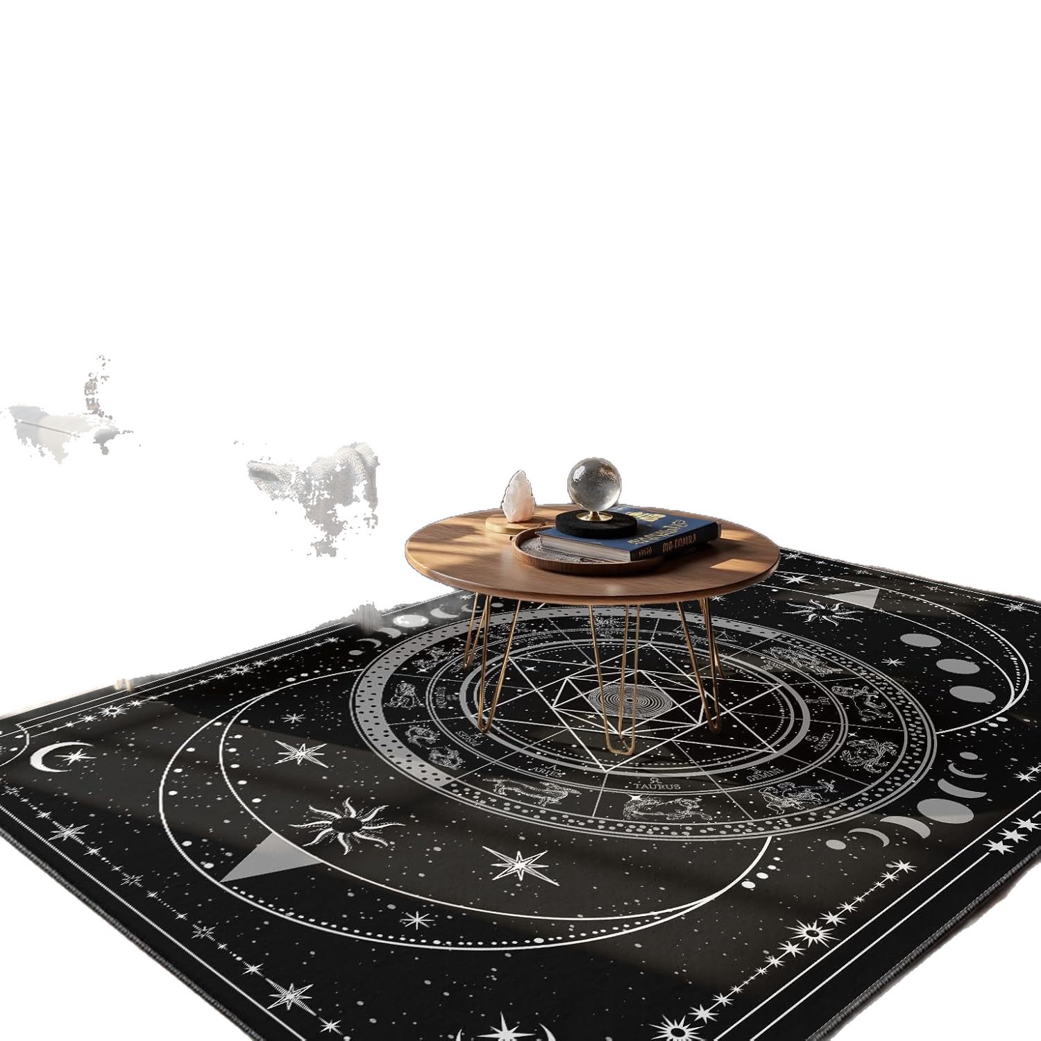 (Cross-border trading), retro non-slip carpet made of faux fur for living room 5