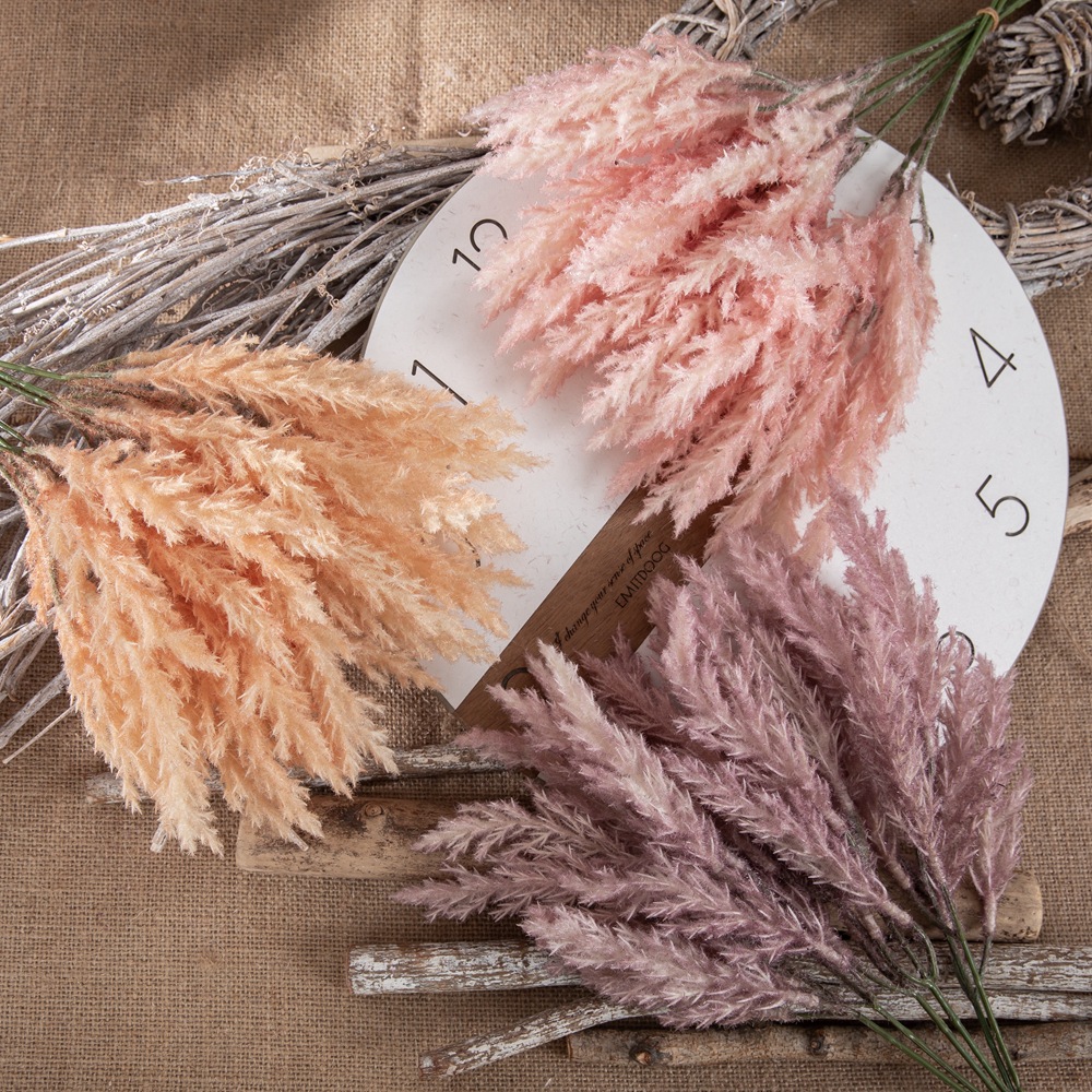 玫瑰花牆假花絡新婦小枝束配花仿真花家居裝飾手捧花DY1-PJ-5375