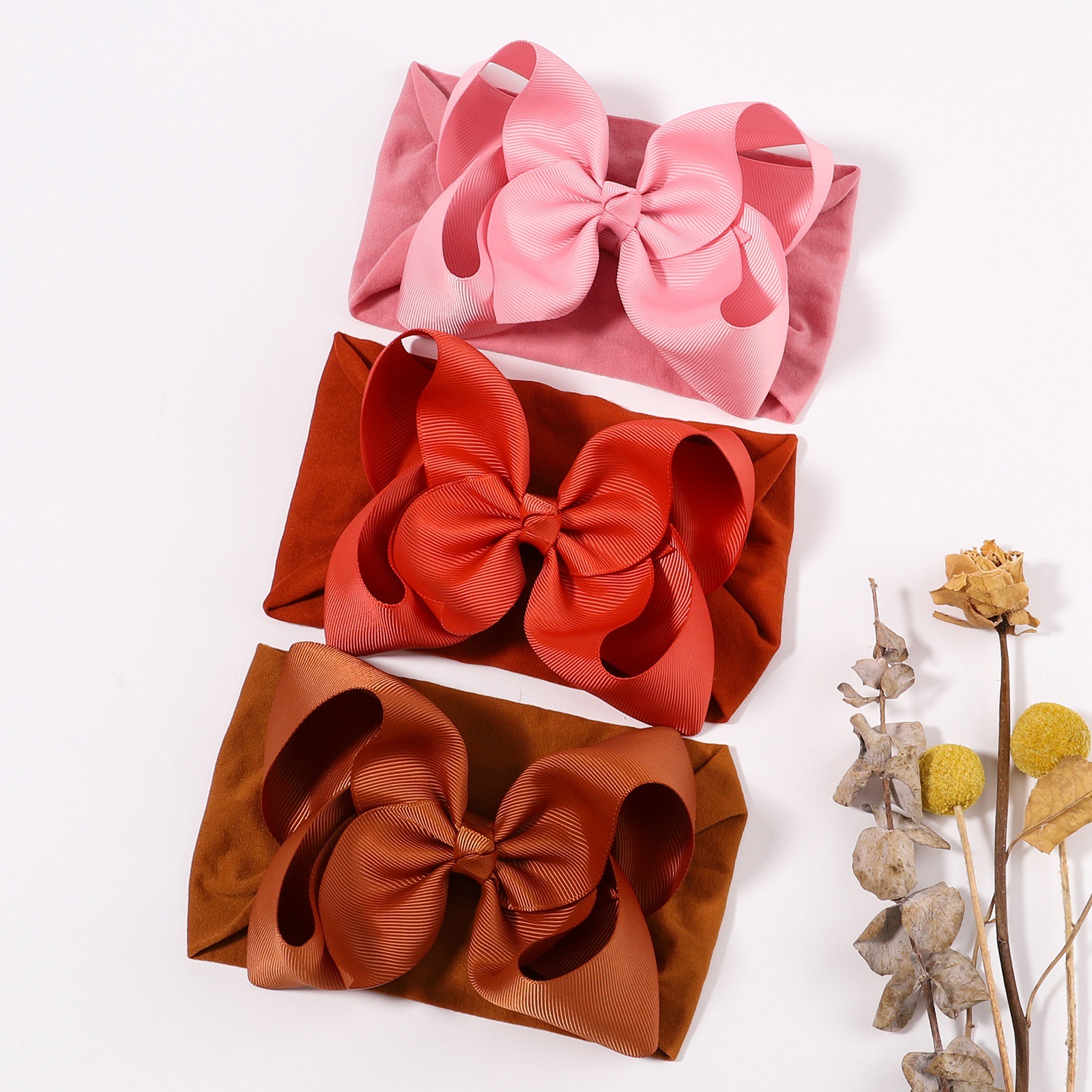 Fashion Bow Knot Cloth Hair Band 1 Piece display picture 4