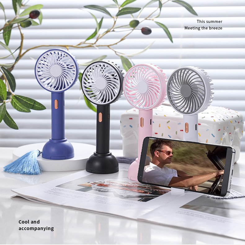 Summer handheld cute small fashionable table air fan