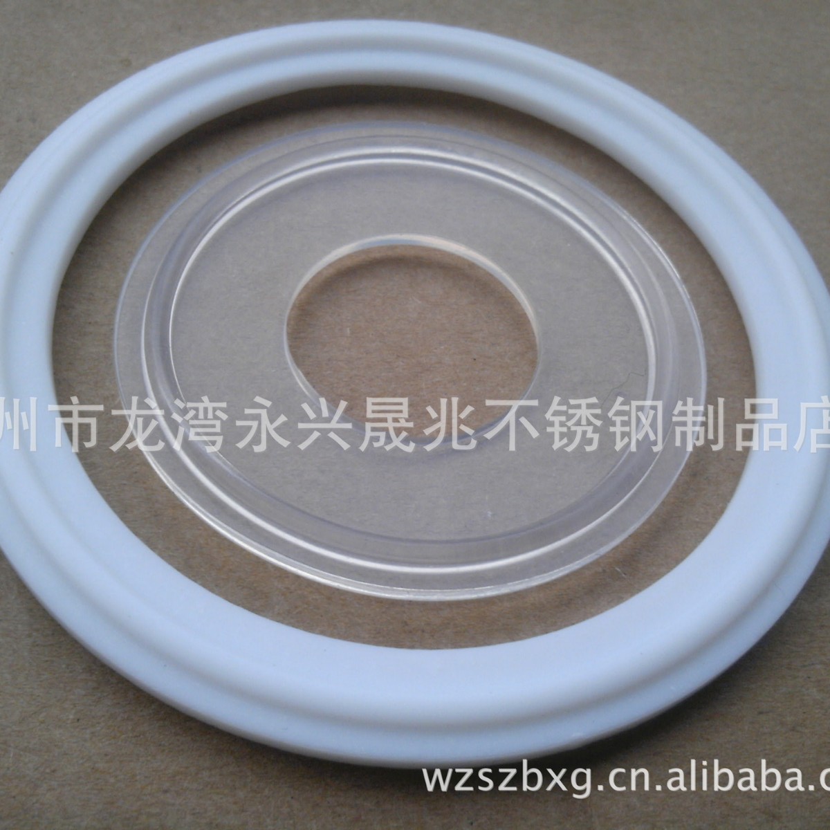 螺旋式卡箍挡圈 无边卡箍挡圈 螺旋快装垫片 无边式卡箍快装垫片