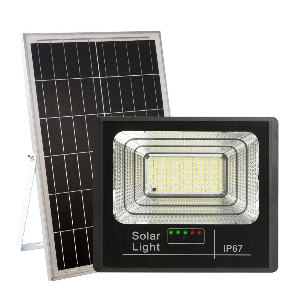 Lámpara solar lámpara al aire libre solar LED lámpara de calle dividida carga solar luz de inundación fábrica al por mayor