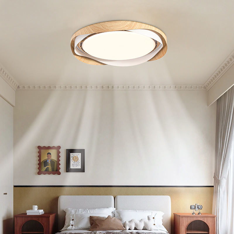 [Estrictamente seleccionado] Lámpara de techo de ventilador de estilo antiguo Diseñador nórdico 2025 Nueva luz creativa de dormitorio principal de estilo pastoral