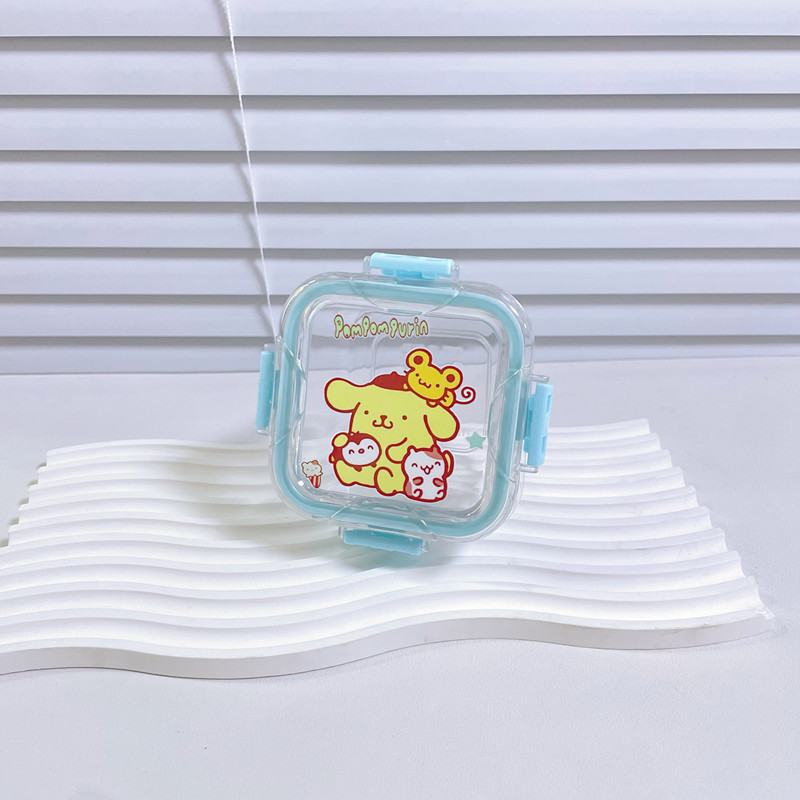 可爱小号迷你保鲜盒幼童辅食收纳盒水果代餐小吃盒便携外出小盒子|undefined