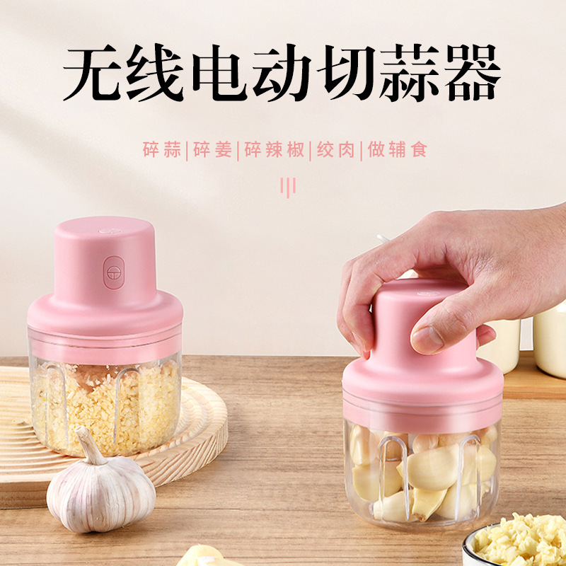 ajo pulverizado doméstico chocador de ajo chocador