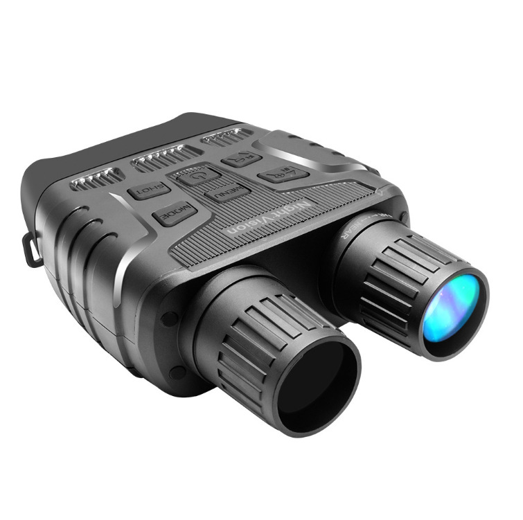 拍照录像双筒红外夜视仪变倍户外侦查昼夜两用高清大屏可视望远镜