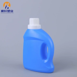 定制洗衣液分装瓶1L2L营养液3L蓝色加厚日化套装空桶洗衣液桶子